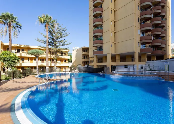 公寓 Okstay Torres Del Sol With Sea And Pool Views *