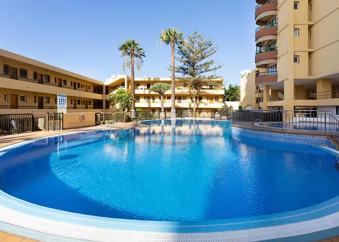 Okstay Torres Del Sol With Sea And Pool Views شقة